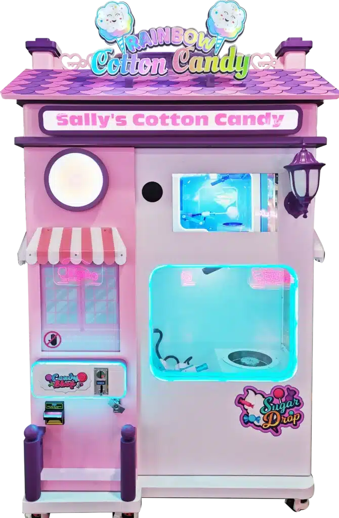 pink cotton candy machine