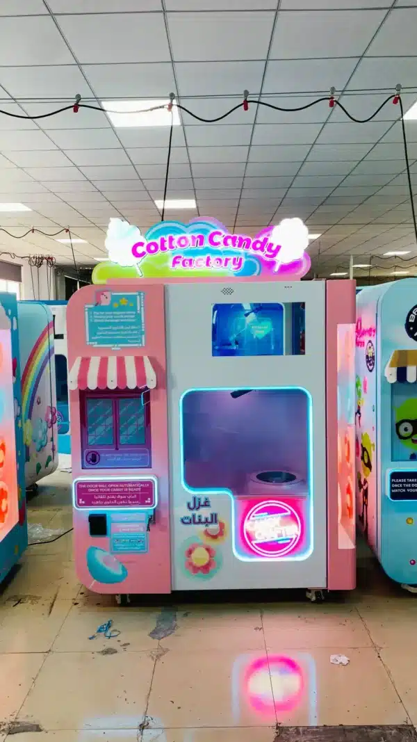Dubai cotton candy machine