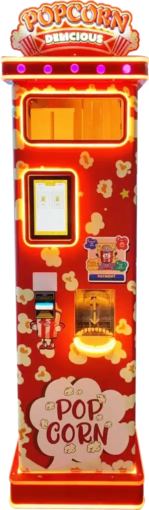 front picture of popcorn machine