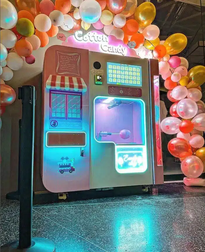 startup cotton candy machine